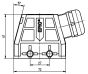 EPIC® ULTRA H-B 10 TS QB 11-21 BRUSH (1) hood -   Engineering Drawing