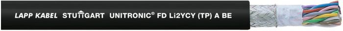 UNITRONIC® FD Li2YCY (TP) A BE 5X2X1,0 low frequency data transmission cable -  Primary Image