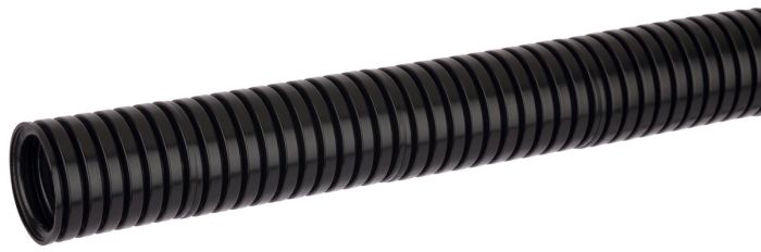 SILVYN® RILL PA12 10 / 6.5X10 BK 50M parallel corrugated conduit -  Primary Image