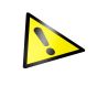 ISO7010 W012 ADH 50mm warning sign -   Secondary Image