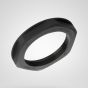 SKINTOP® GMP-GL-M 40X1.5 RAL 9005 BK counter nut -   Secondary Image
