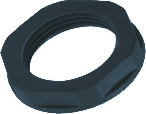 SKINTOP® GMP-GL-M 40X1.5 RAL 9005 BK counter nut -  Primary Image