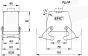 EPIC® H-B 10 TGB M25 hood -   Engineering Drawing