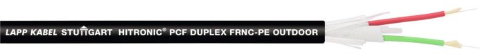 HITRONIC® PCF DUPLEX FRNC-PE outdoor fibre optic cable -  Primary Image