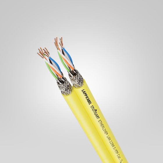 ETHERLINE® LAN 1200 Cat.7A 2x(4x2xAWG23) ethernet cable -   Secondary Image